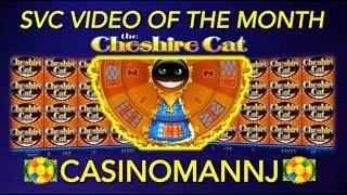 Slot Video Creators' Video of the Month - Cheshire Cat (WMS) Slot Machine Bonus