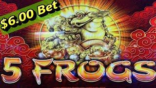 ⋆ Slots ⋆LET'S GO GET THEM !! ⋆ Slots ⋆5 FROGS Slot (Aristocrat) $6.00 Bet⋆ Slots ⋆$325.00 Free Play⋆ Slots ⋆栗スロ / San Manuel Casino