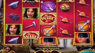 THE PRINCESS BRIDE: MY NAME IS INIGO MONTOYA Video Slot Casino Game with a FREE SPIN BONUS