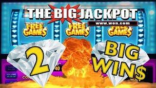 • 2 BIG WIN$ • DOUBLE DIAMOND PAYS BACK 2 BACK! with The Big Jackpot