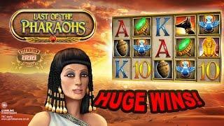 HUGE WINS on Cleopatra Last of the Pharaohs Slot