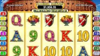 Caesar's Empire Slot Machine Video at Slots of Vegas