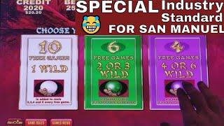 SAN MANUEL CASION'S  SLOT ! Pay Out According To Industry Standard• What The Standard Is It • • NG S