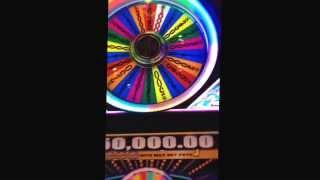 Wheel of fortune slot machine! $25 machine! Nice win!! Delivering the shocker!!!