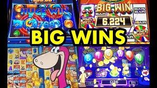 BIG WINS: Flintstones, Wild Fury, Jackpot Party Ultimate Party Spin, Power Wheel Slots