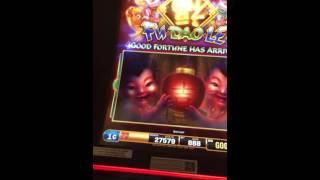 Live Play  Fu Dao Le Slot Machine Bonus Win with Bacon Wrapped Titties Bonus