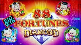 •NEW 88 Fortunes DIAMOND 3 Reel Slot Machine •BIG WIN• | Hercules Slot Machine Live Play