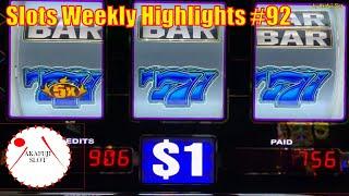 Slots Weekly Highlights #92 for You who are busy★ Slots ★Big Win High Limit - Blazin Gems Slot 赤富士スロ