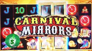 Carnival of Mirrors slot machine, 3 bonuses
