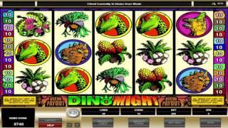 Free Dino Might Slot by Microgaming Video Preview | HEX