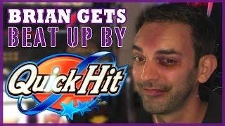 Brian gets 'Beat up' by Quick Hit •Theme Thursdays • Live Play Slot Machine Pokies