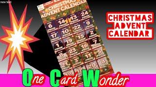 Christmas Advent Calendar...One Card Wonder game