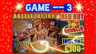•#3 Wow!•Scratchcards...•Red Vs Blue.•..Wednesday game..with guest star •Mr.Cash Word•