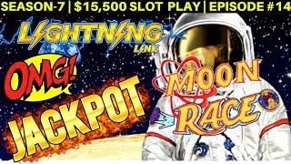 Lightning Link MOON RACE Slot BIG HANDPAY JACKPOT | SEASON-7 | EPISODE #14