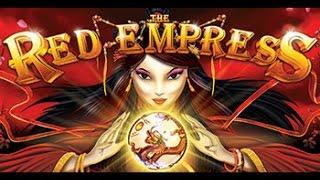 The Red Empress - Aristocrat Slot Machine Bonus Win w/ Retrigger