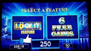 Lock It Link Slot Machine Bonus Win !!! Live Play