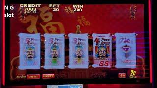 Lucky 88 Slot Machine Bonuses Won !!  Liv Play Slot Machine