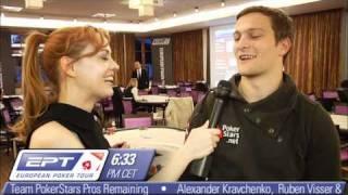 EPT Snowfest 2011: Midday Update with Ruben Visser - PokerStars.com