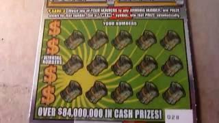 $30 Lottery Ticket - $3,000,000 Cash Jackpot - Old, "found" unposted video