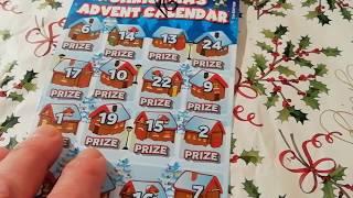 Scratchcard Christmas Countdown..Xmas Advent. Winter Wonderlines..Game-3 & Cash Word