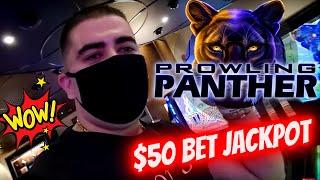 ⋆ Slots ⋆BIG HANDPAY JACKPOT⋆ Slots ⋆ On High Limit PROWLING PANTHER Slot | Las Vegas Casino JACKPOT