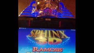3 D Sphinx Ramosis Bonus "Big Win" Max Bet