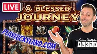 Live ⋆ Slots ⋆ 10,000SC Spins + Brand NEW Game ⋆ Slots ⋆ A Blessed Journey ⋆ Slots ⋆ PlayLuckyland.com