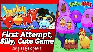 Lucky Pony Slot - First Attempt at Silly, Cute Game by Everi