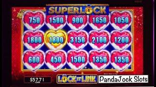 •️Big Win! Full screen on Lock it Link!•️ Night Life and Diamonds