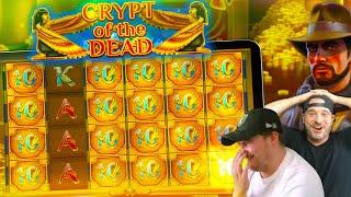 MASSIVE HIT ON THE NEW CRYPT OF THE DEAD SLOT!!