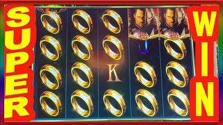 ** SUPER BIG WIN ** LORDS OF THE RINGS SLOT MACHINE  ** SLOT LOVER **