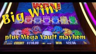 5 Dragons mystery Bonus & Mega Vault bonus bomb