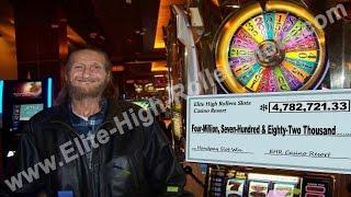 •$4,782,721.33 Million Dollar LEGENDARY Win Cashout! $100 Video Slot Machine! Jackpot Handpay • SiX 