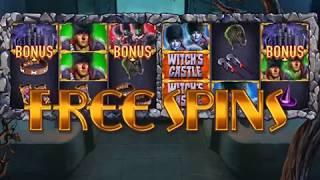WIZARD OF OZ: WICKED WITCH'S CASTLE Video Slot Casino Game with a FREE SPIN BONUS