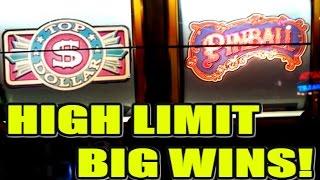 ** HIGH LIMIT ** YOU LIKE THEM REELS! LIVE PLAY ON PIN BALL & TOP DOLLAR