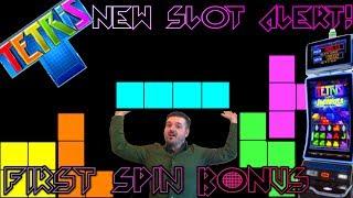 • NEW SLOT ALERT • BIG WIN! LIVE PLAY on Tetris Super Jackpots Slot Machine with Bonuses