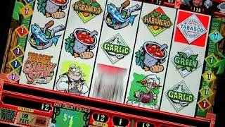 High Limit! $1 Tabasco Slot Machine BONUS $12 Bet