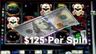 • • $125 PER SPIN• Casino Video Slot Machine Jackpot Handpay Zombies, Haunted House • SiX Slot - Mac