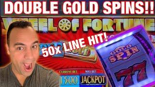 Wheel of Fortune GOLD SPIN $10 MAX BET WINS!!  •| Wheel of Prosperity Dragon •