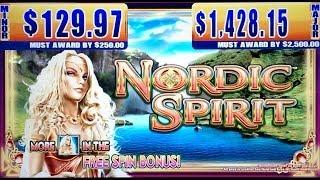 Nordic Spirit Slot - Big Win and My First Progressive!
