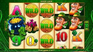 WILD LEPRE'COINS Video Slot Casino Game with a FREE SPIN BONUS