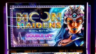 Moon Maidens Slot With 2 Max Bet Bonuses with A Big Win at Pechanga Resort!