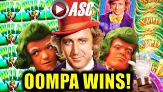 PURE IMAGINATION & WILLY WONKA OOMPA LOOMPA WILD WINS | WMS - Slot Machine Bonus