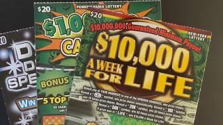 $10,000 a Week for Life vs Dazzling Dollars vs Cash Club