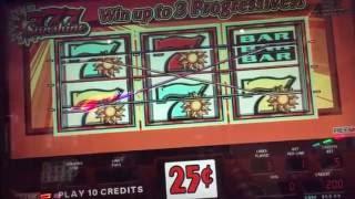 • Sunshine 7's Slot Machine • Live Play • "Mini" Progressive Jackpot •