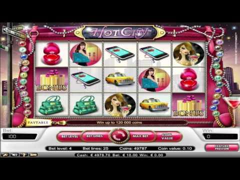 Free Hot City slot machine by NetEnt gameplay ★ SlotsUp