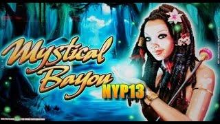 WMS - Mystical Bayou Slot Bonus & Line Hits