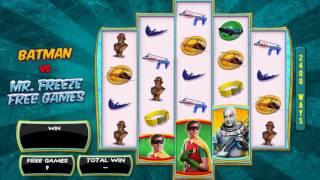 Batman & Mr Freeze Fortune Online Slot from Playtech - Free Games & Respins!