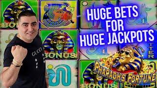 Huge Bets For Huge JACKPOTS On High Limit Slots ! Ep-7
