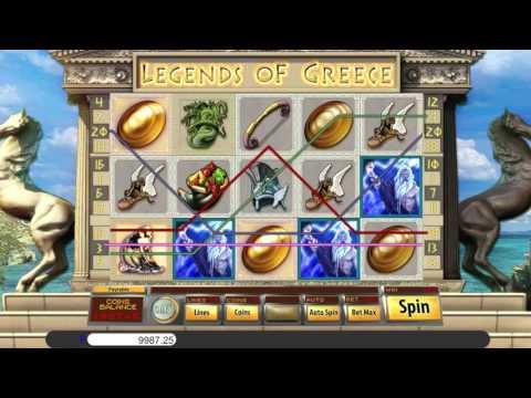Free Legends of Greece slot machine by Saucify gameplay ★ SlotsUp